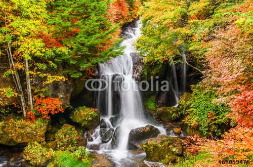 Fototapete Wasserfall, Motiv: 68059478